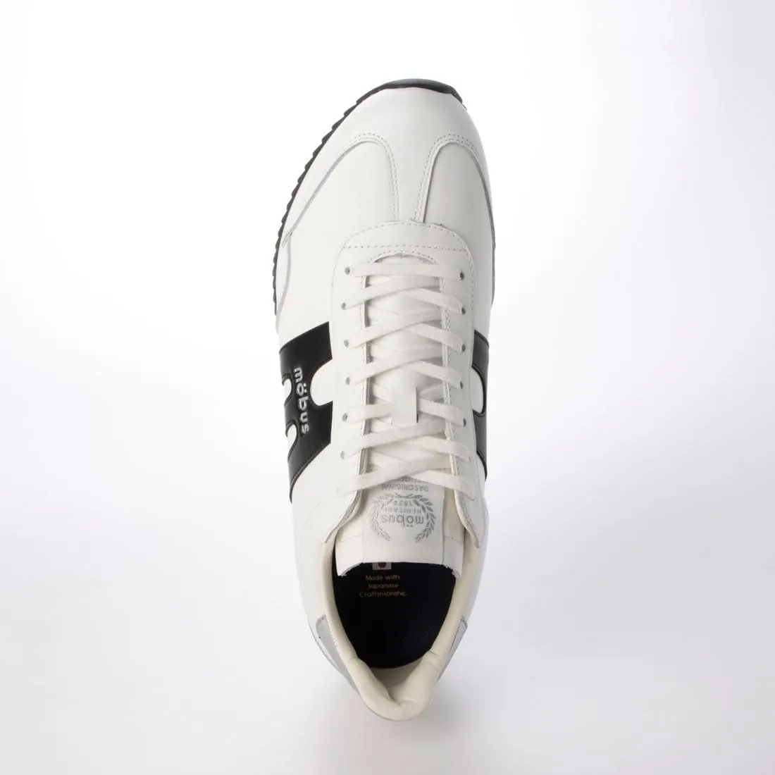 JAN Men's Casual Leather Sneaker mobus 100year Anniversary Model mobus Heritage Made in Japan Collection