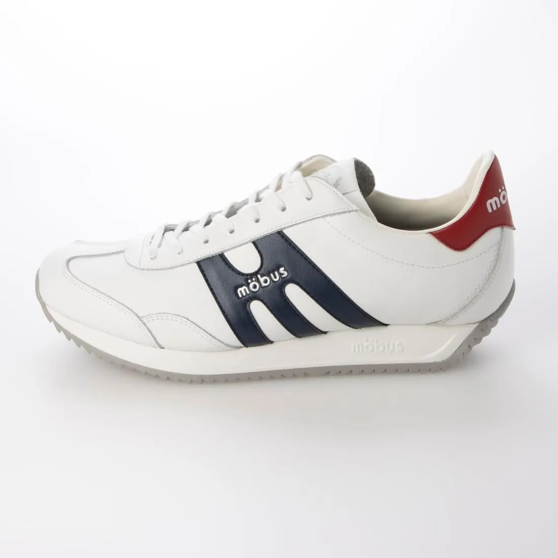 JAN Men's Casual Leather Sneaker mobus 100year Anniversary Model mobus Heritage Made in Japan Collection