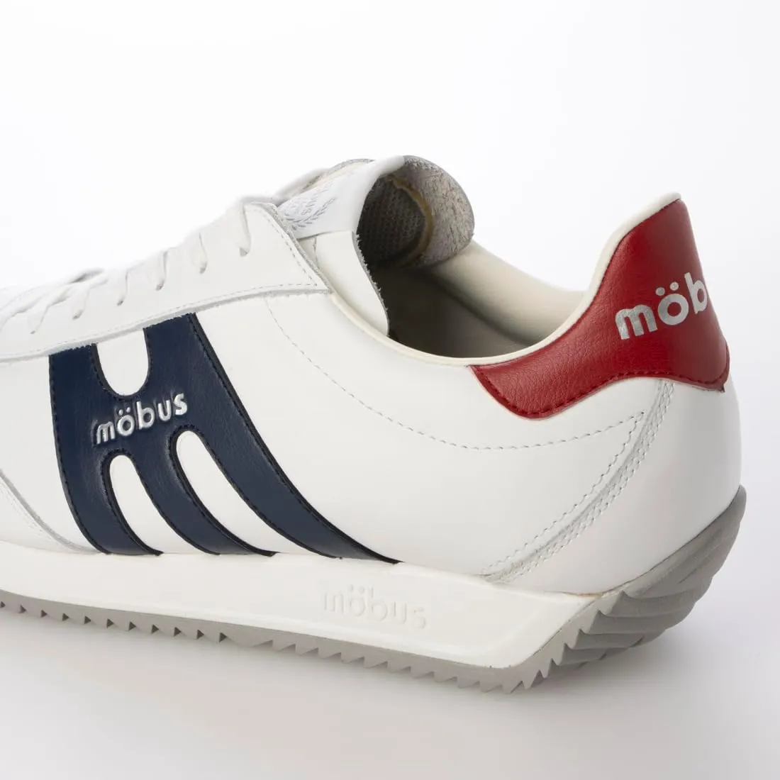 JAN Men's Casual Leather Sneaker mobus 100year Anniversary Model mobus Heritage Made in Japan Collection