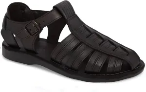 Jerusalem Sandals Barak - Leather Closed Toe Sandal - Men Sandals