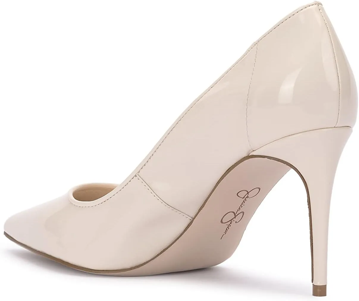 Jessica Simpson Womens Setria Solid Slip-On Pumps
