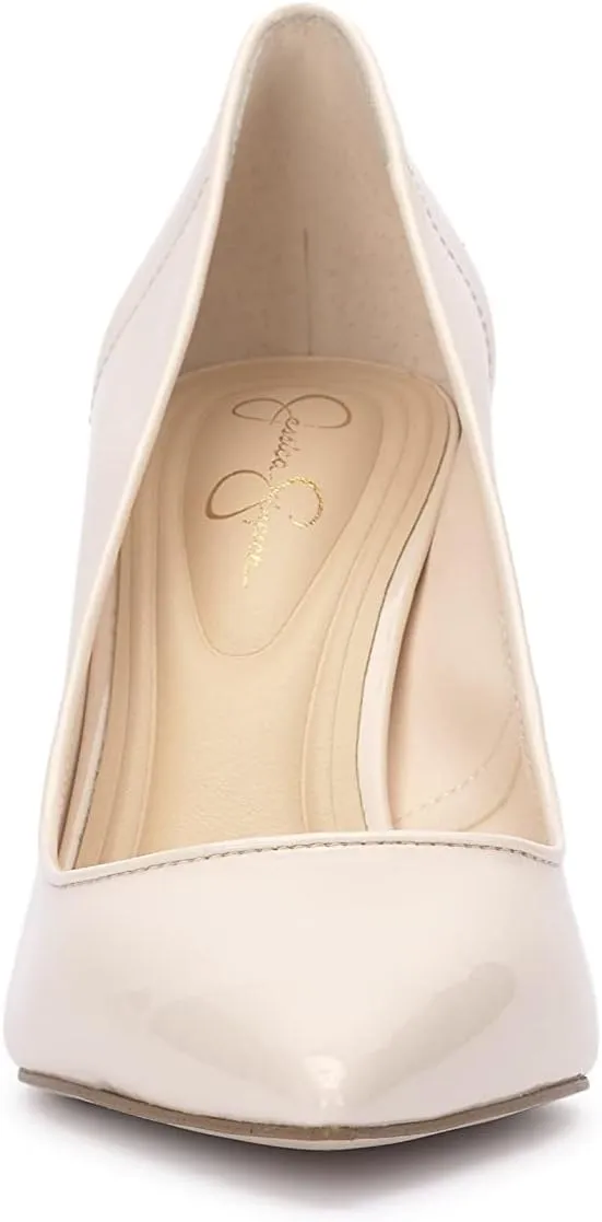 Jessica Simpson Womens Setria Solid Slip-On Pumps