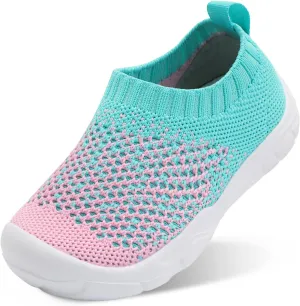 JOINFREE Toddler Boys Girls Sneaker Slip On Shoes Kids Lightweight Breathable Walking Shoes
