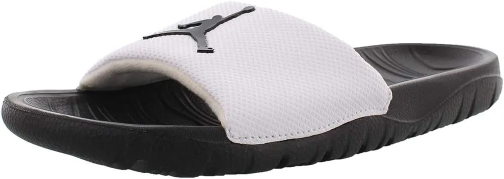 Jordan Nike Break Slide (gs) Big Kids Cd5472-100 Size 6 White/Black-Black