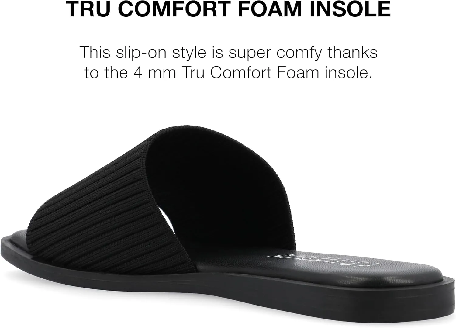 Journee Collection Women's Prisilla Slide Sandal