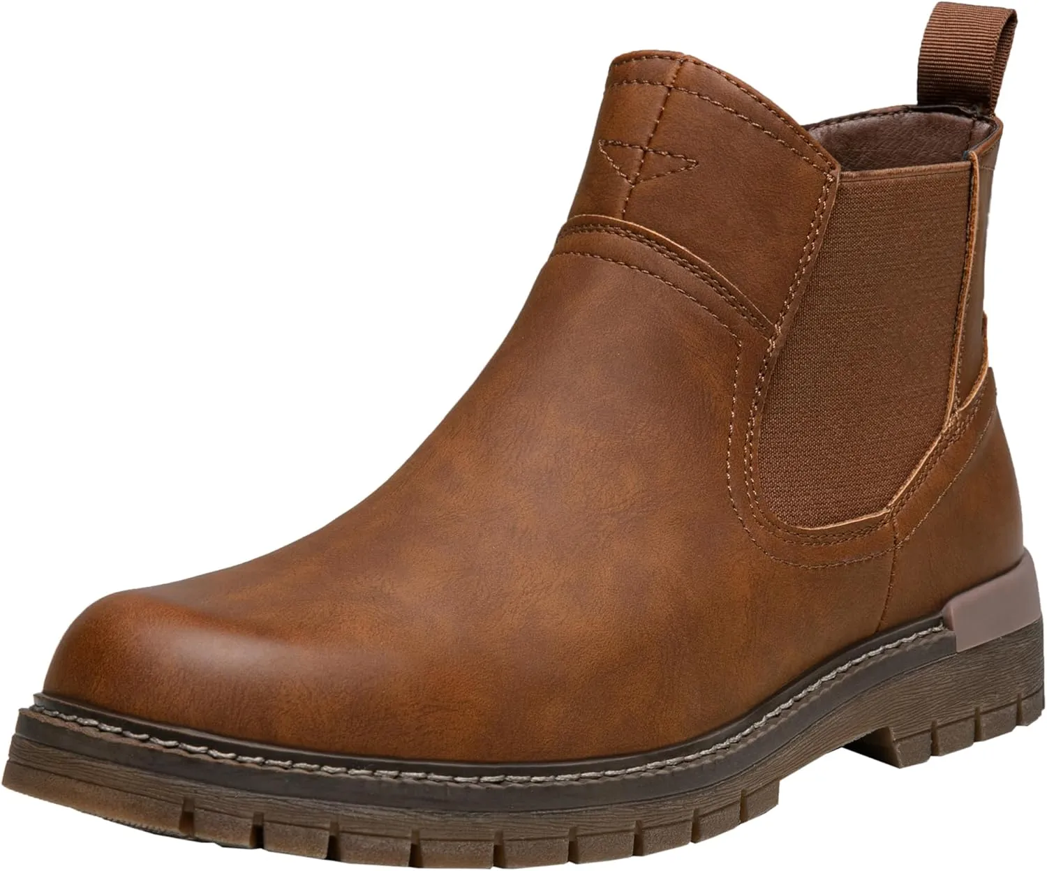 Jousen Chelsea Boots Casual Slip On Ankle Waterproof Mens Boots