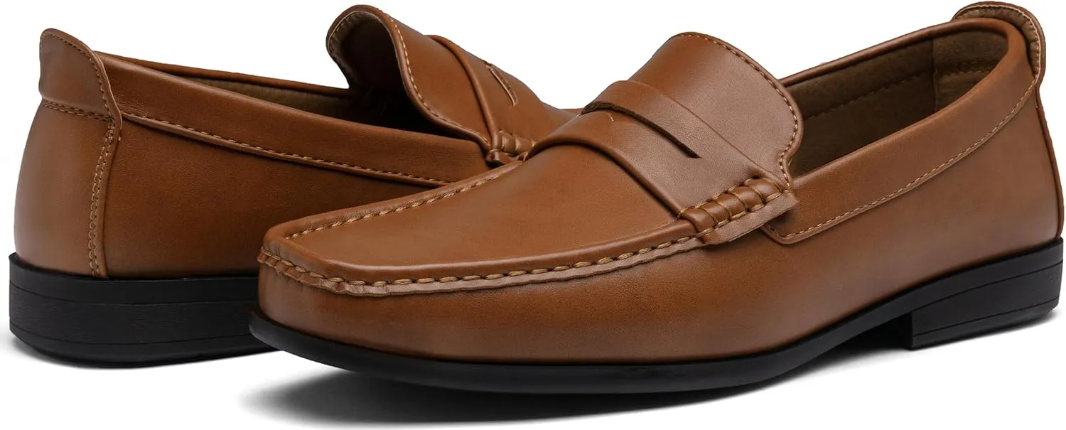 Jousen Men's Loafers Casual Slip On Shoes Soft Penny Loafers for Men Lightweight Driving Boat Shoes