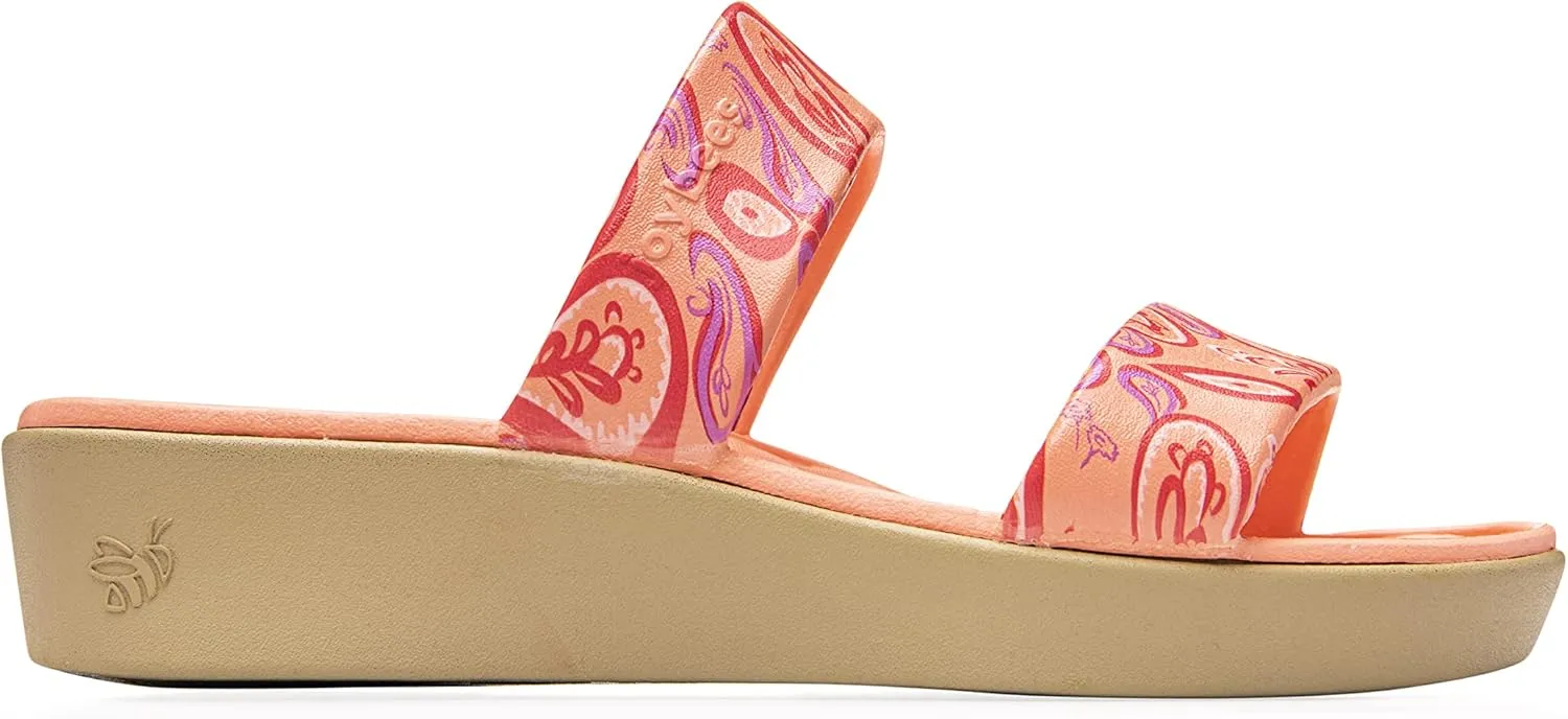 Joybees Cute Sandal - Women's Comfortable Slip-on Wedge Sandal