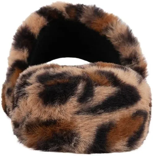 Juicy Couture Women's Faux Fur Slide Sandal Slippers, Open Toe, Comfortable Indoor Outdoor House Shoes