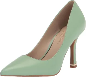 Kenneth Cole New York Women's ROMI Pump Wedge Sandal, Light Gold PU, 9