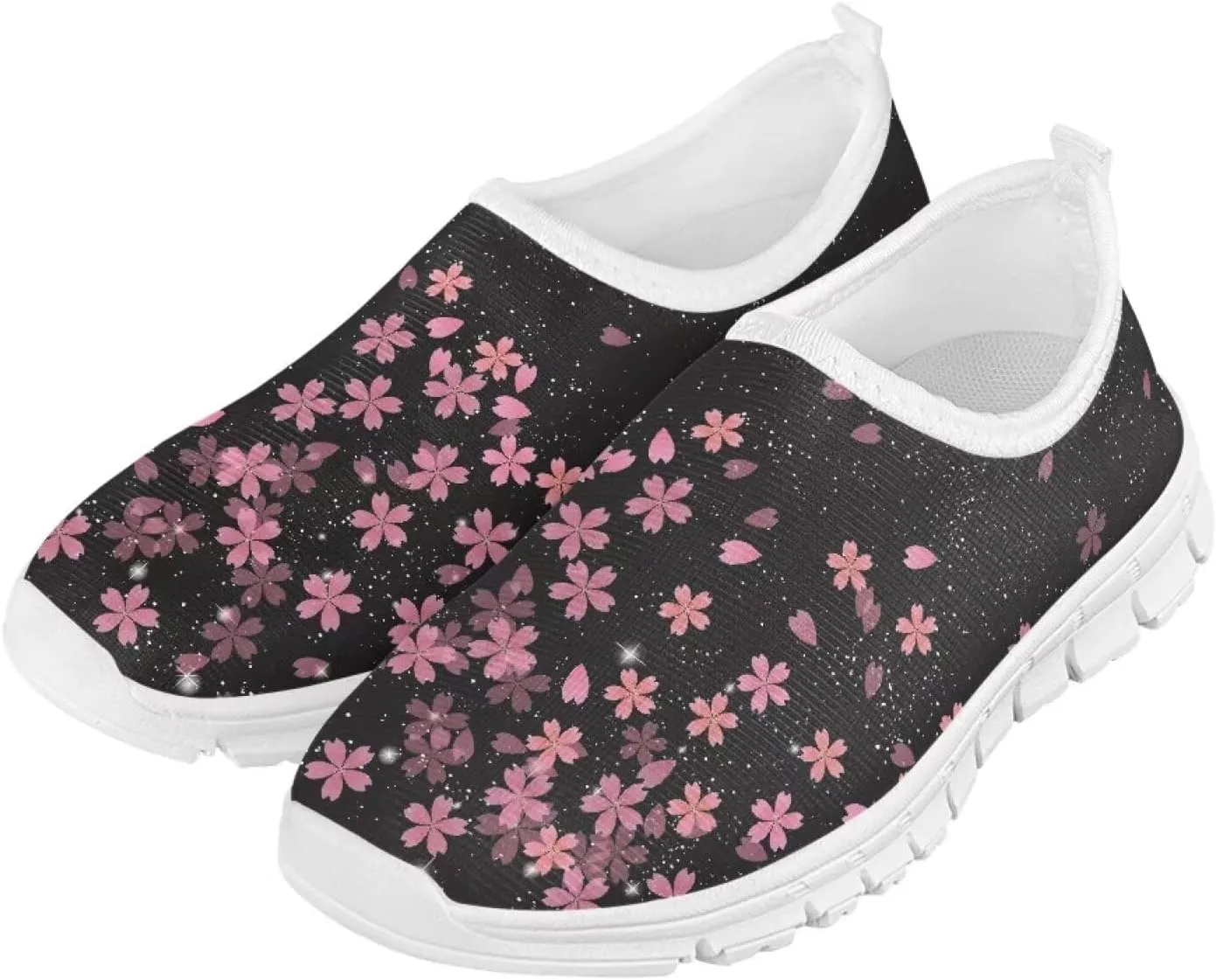 Kids Athltic Shoes Cute Girls Slip On Tennis Shoes Comfy Casual Shoes