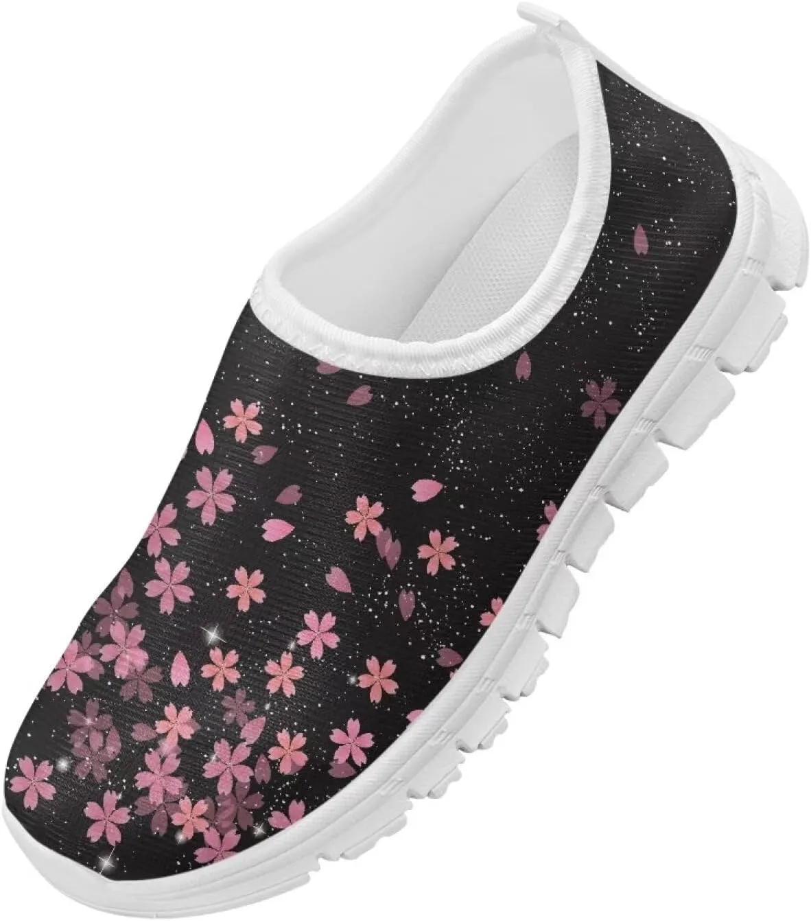 Kids Athltic Shoes Cute Girls Slip On Tennis Shoes Comfy Casual Shoes