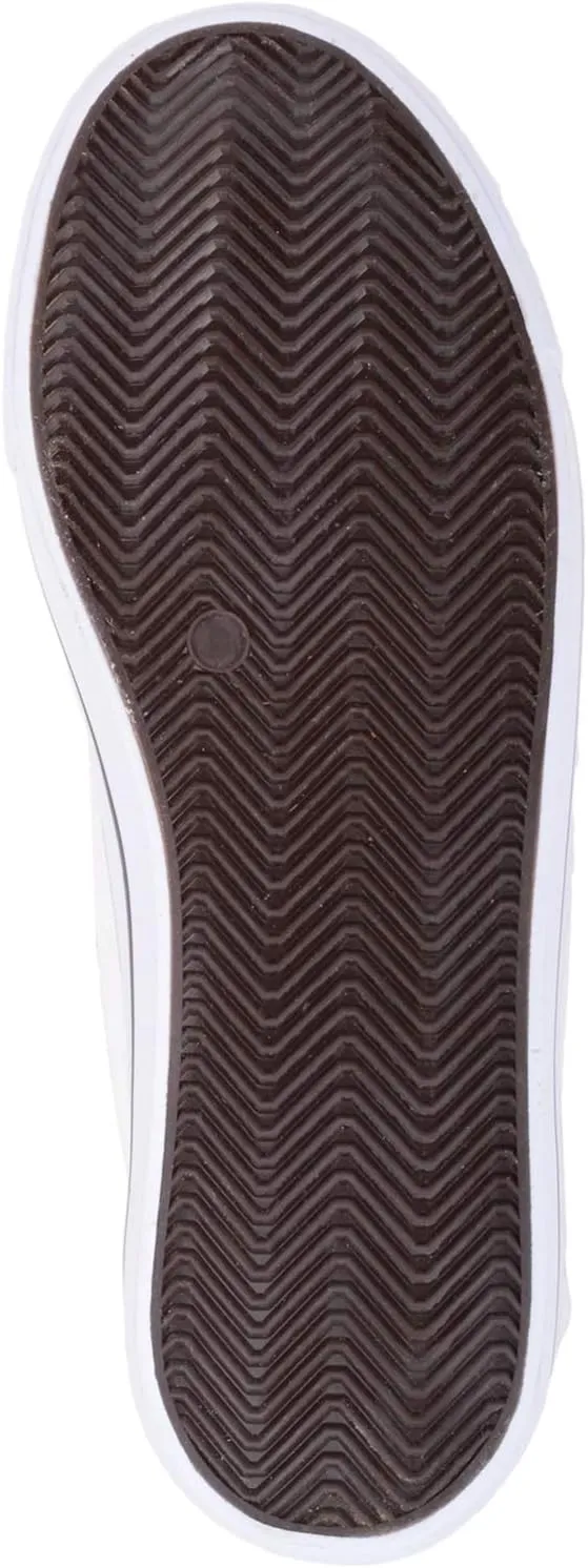 Kids/Childrens Slip On High Top Lace Up Canvas Pumps Trainers Shoes with Matching Sole