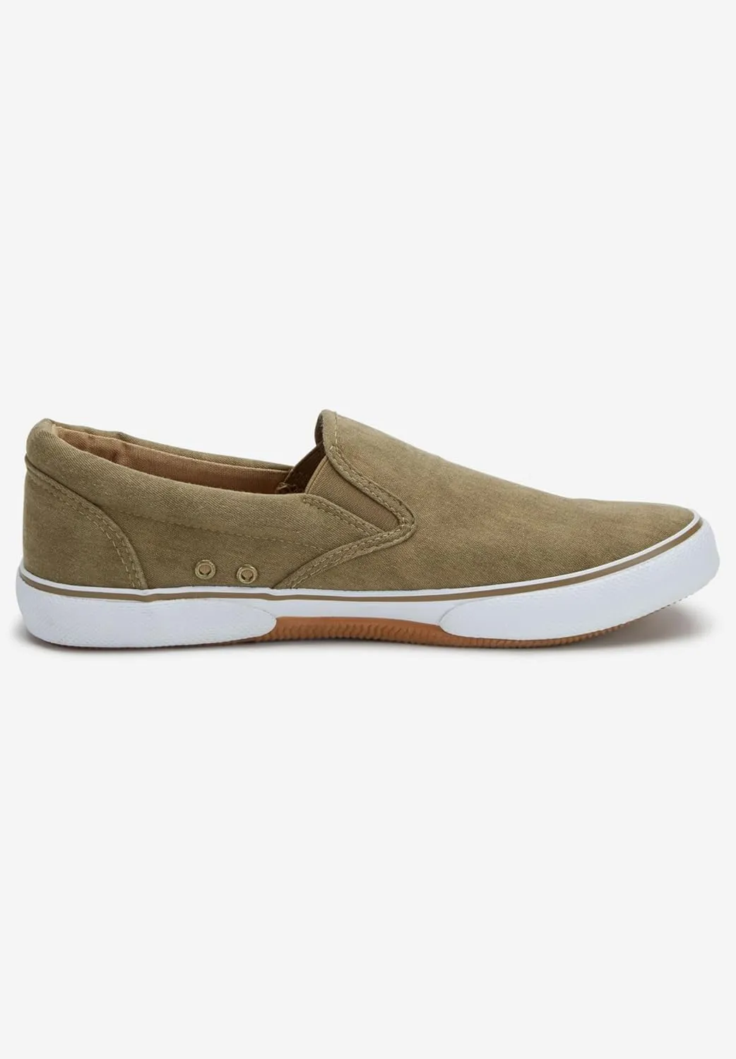 KingSize Men's Wide Width Canvas Slip-on Shoes