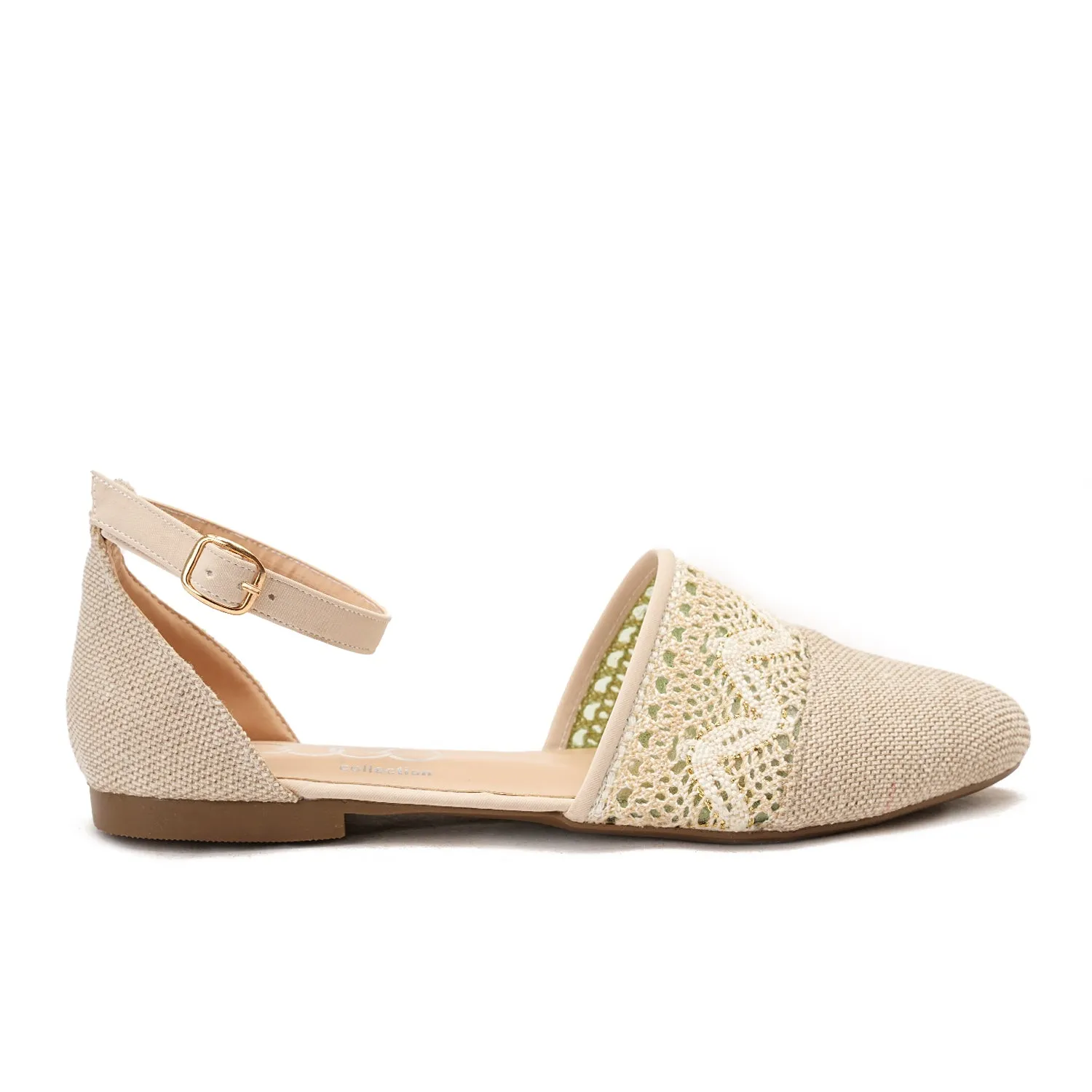 Knitted sandal