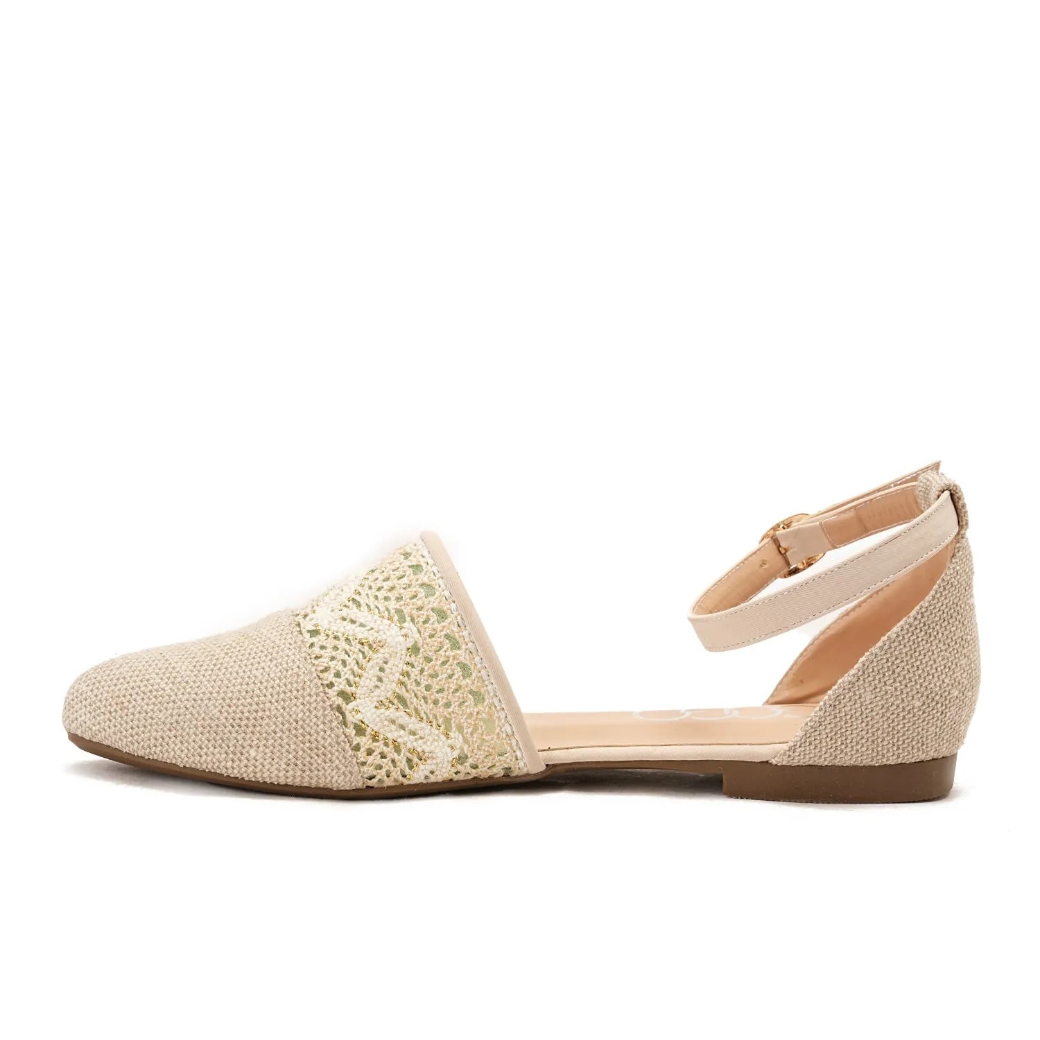 Knitted sandal
