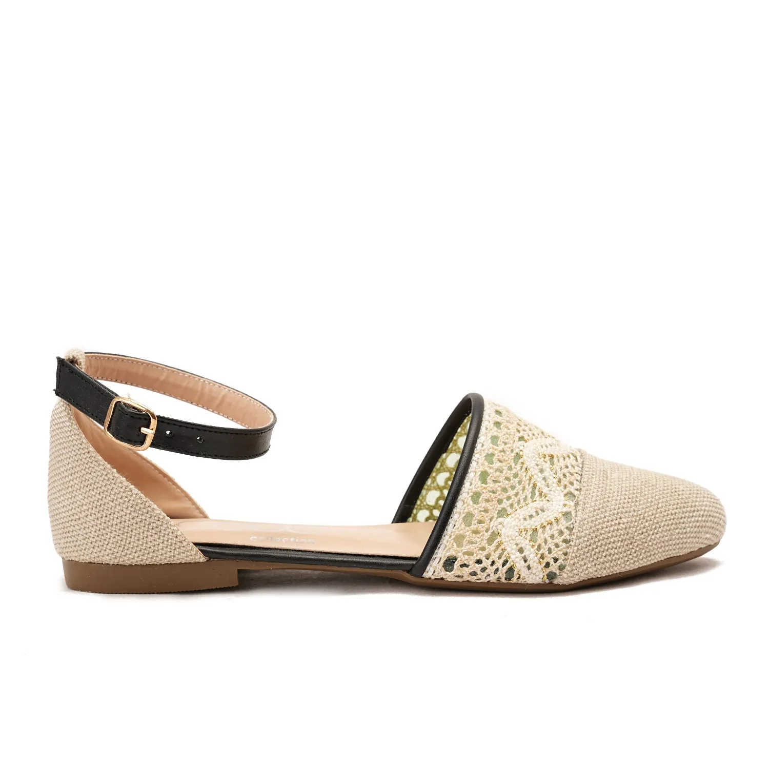 Knitted sandal