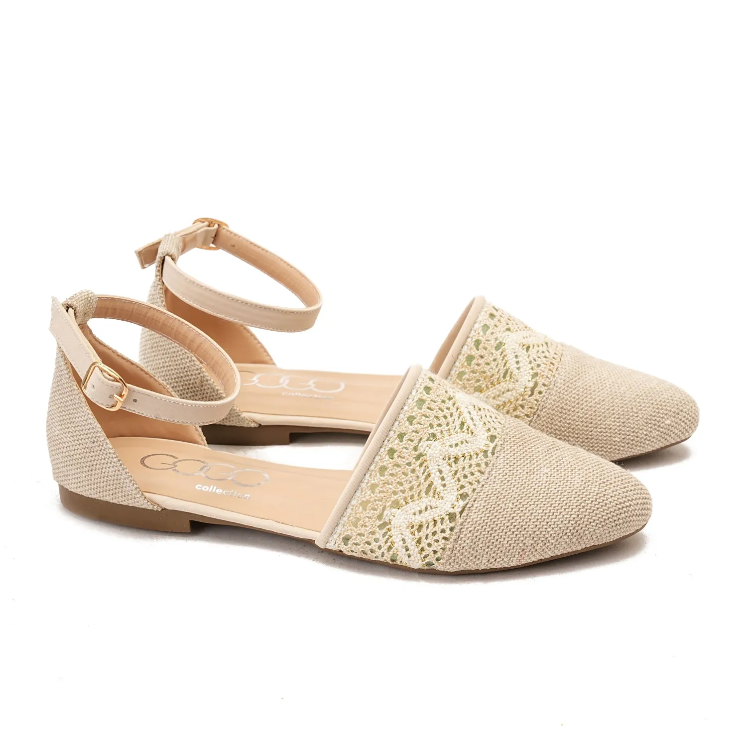 Knitted sandal