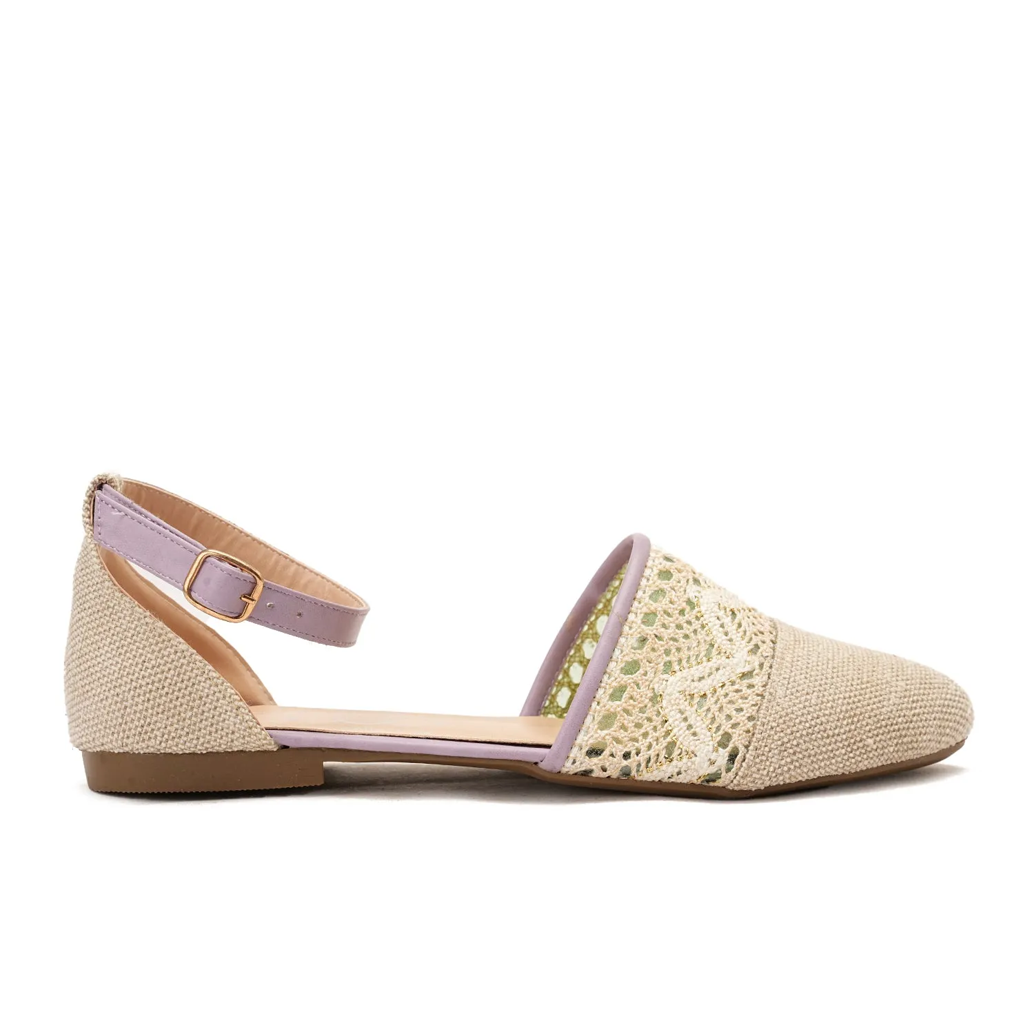 Knitted sandal