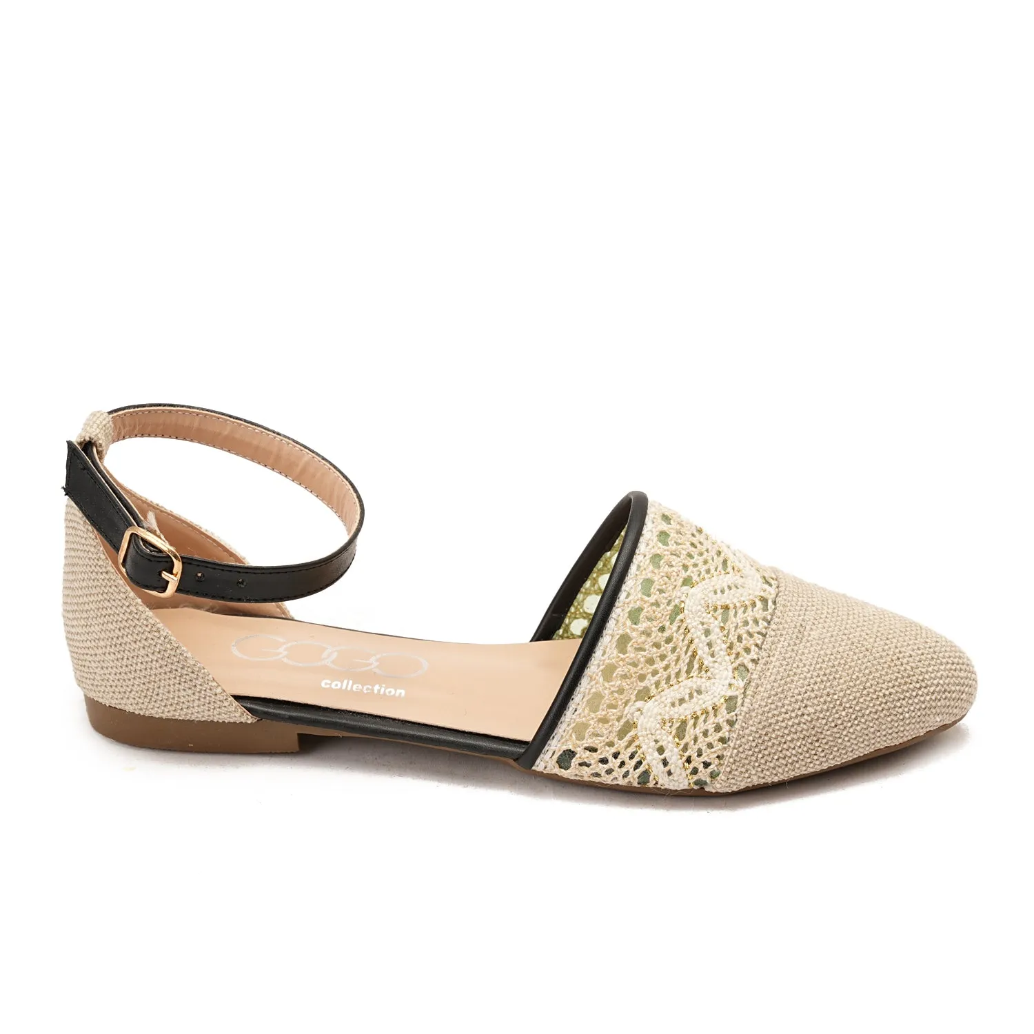 Knitted sandal