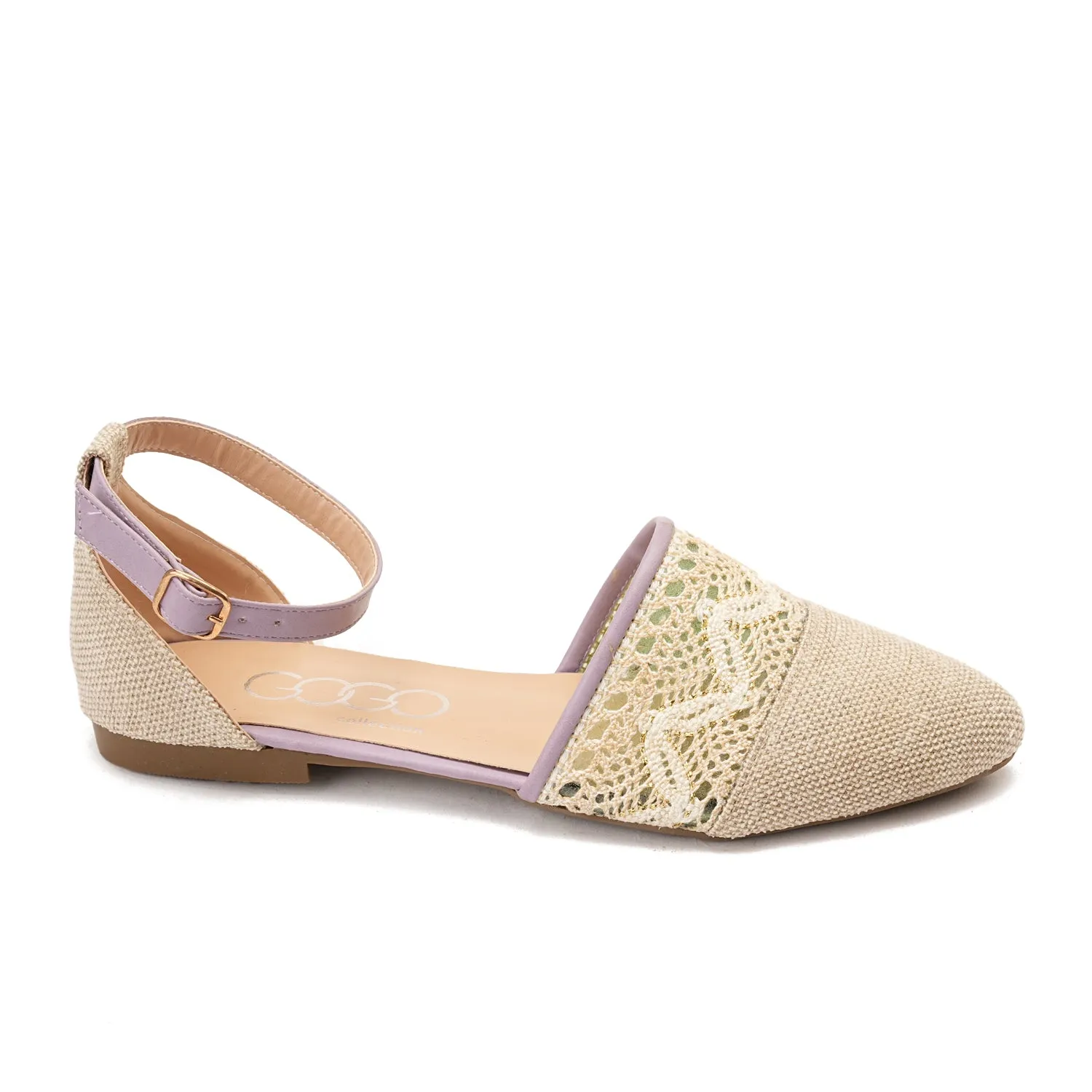 Knitted sandal