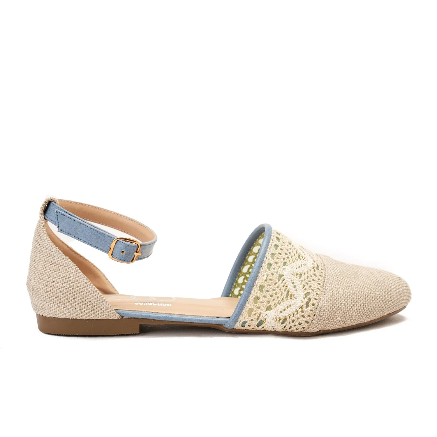 Knitted sandal