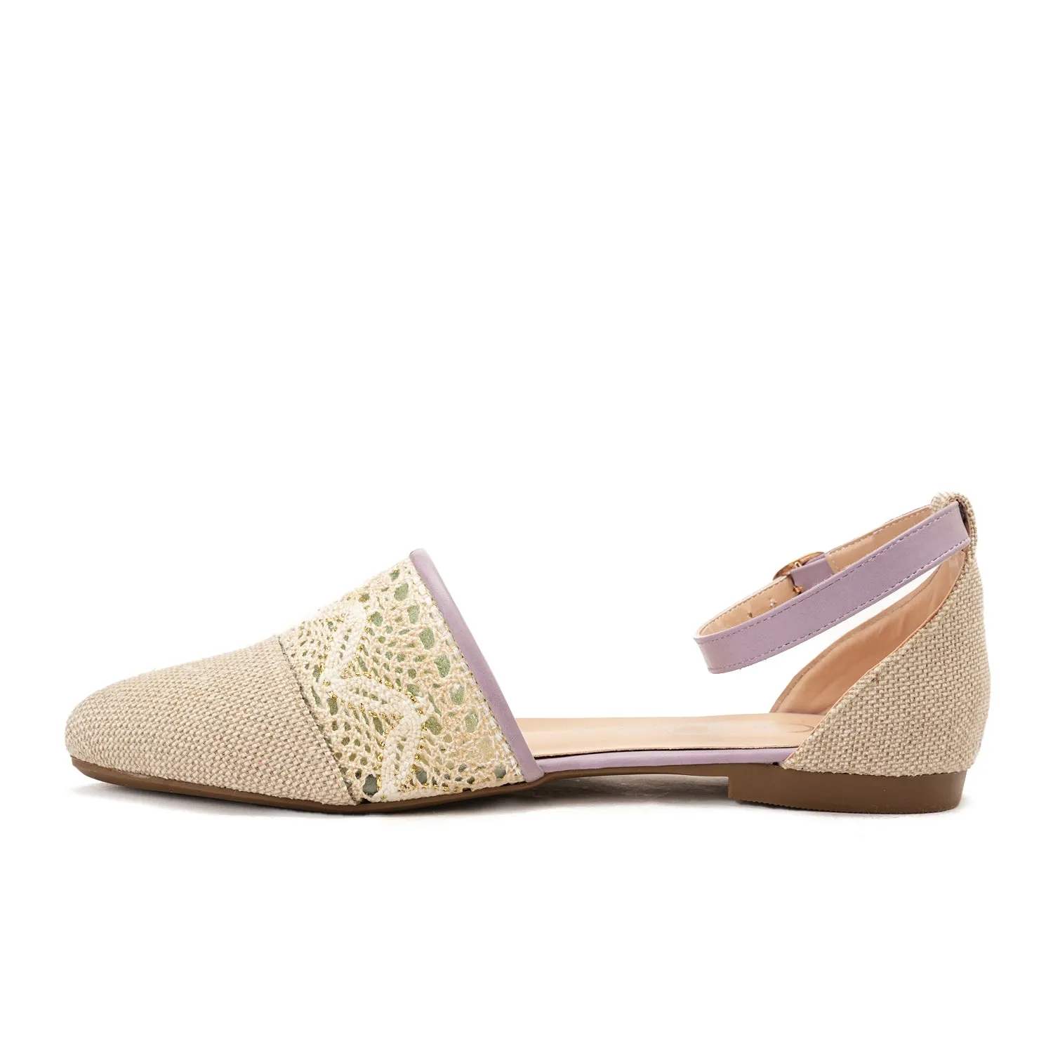 Knitted sandal