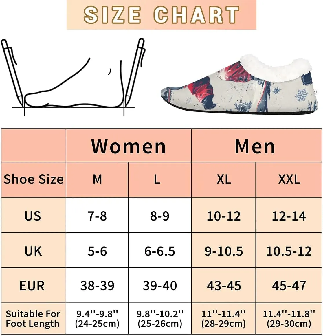 KOBLEN Skiing for Men Slippers for Women House Shoes with Fleece Lining Wide Comfy Full Slippers Lightweight Cozy Loafer with Rubber Sole Unisex Slippers Adults for Indoor Outdoor