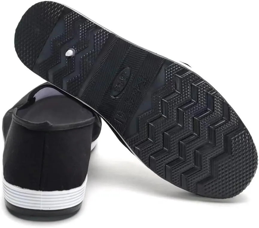 Kung Fu Shoes Slip-On Martial Arts Loafers & Driving Shoes with Rubber Sole
