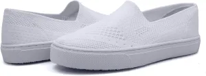 Laforst Jazz 3160 Womens Synthetic Slip Resistant Server Waitress Slip On Flats
