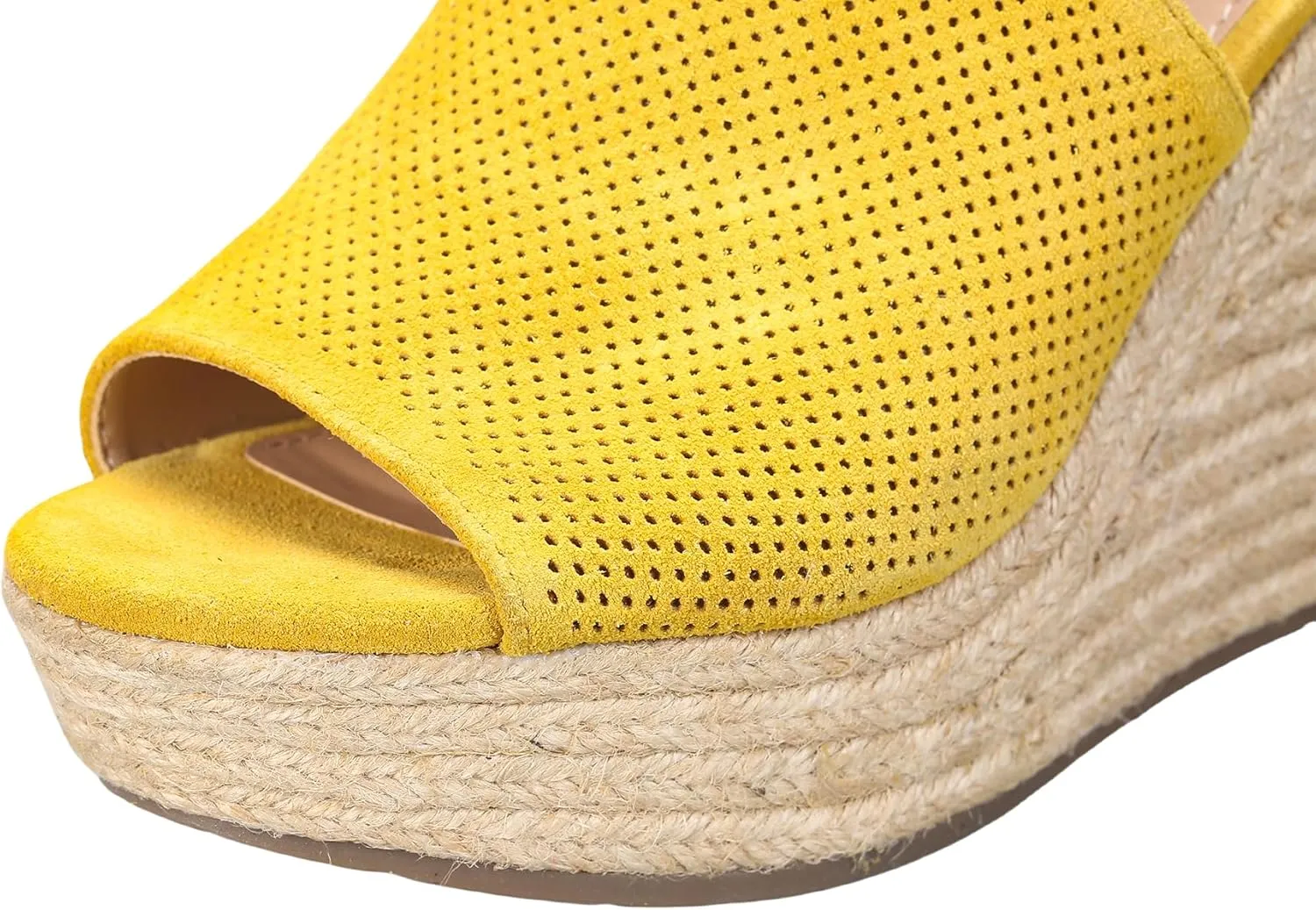 landing craft Women's Peep Toe Platform Sandals Summer Adjustable Buckle Ankle Strap Espadrilles Wedge Sandals