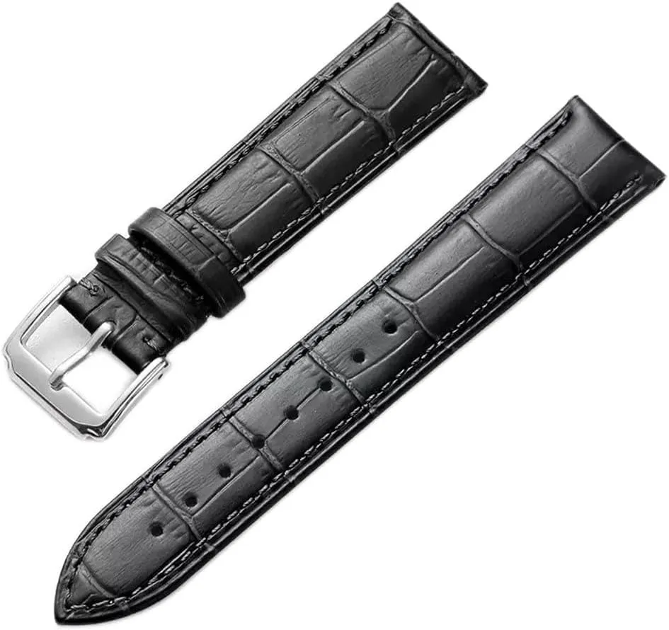 Leather Watch with Men's and Women's Pin Basketball Small Bracelet Accessories Strap(D,13mm)