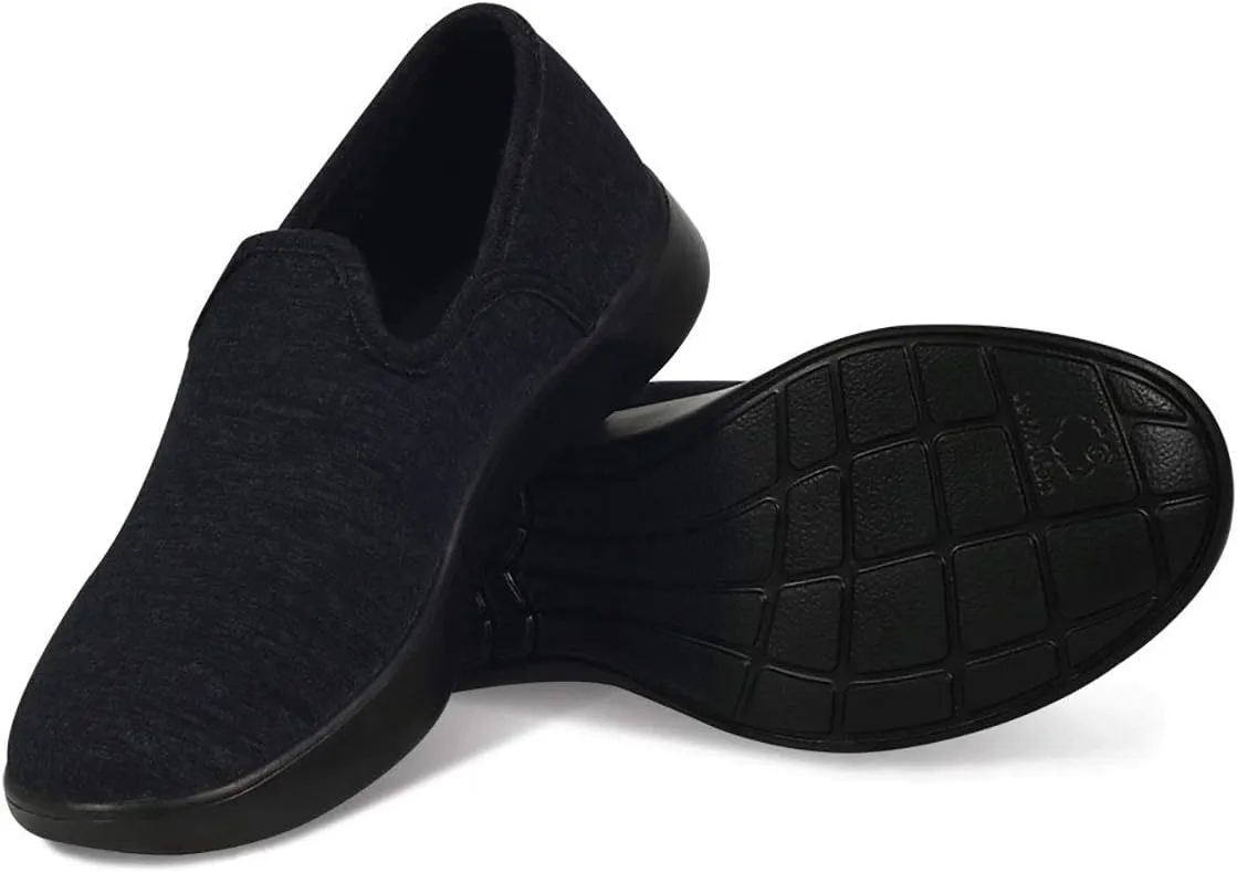 LeMouton Women's Wool Shoes Comfortable Lightweight Walking Casual Slip on