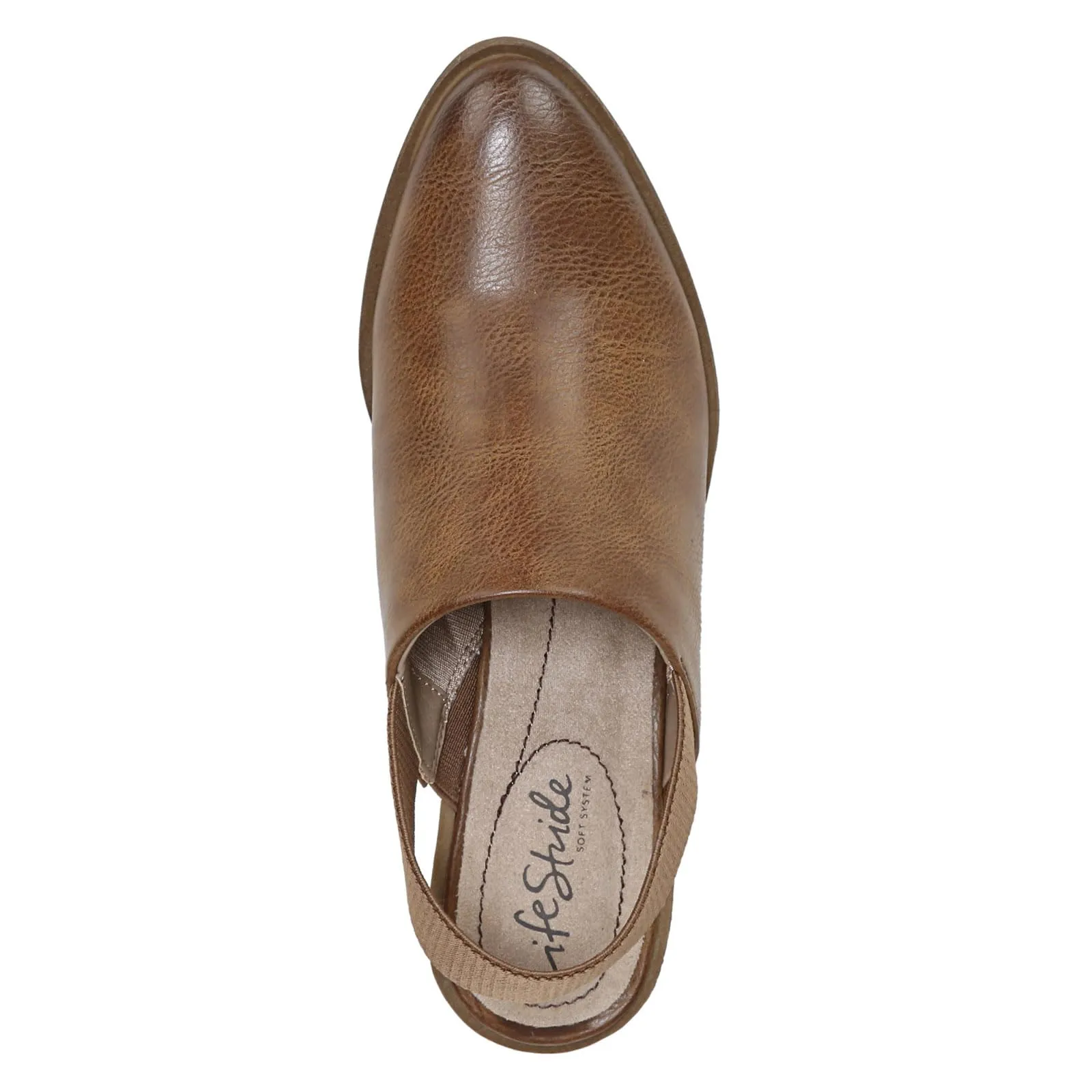 LifeStride Womens Pasadena Loafer, Whiskey, 7 Wide US