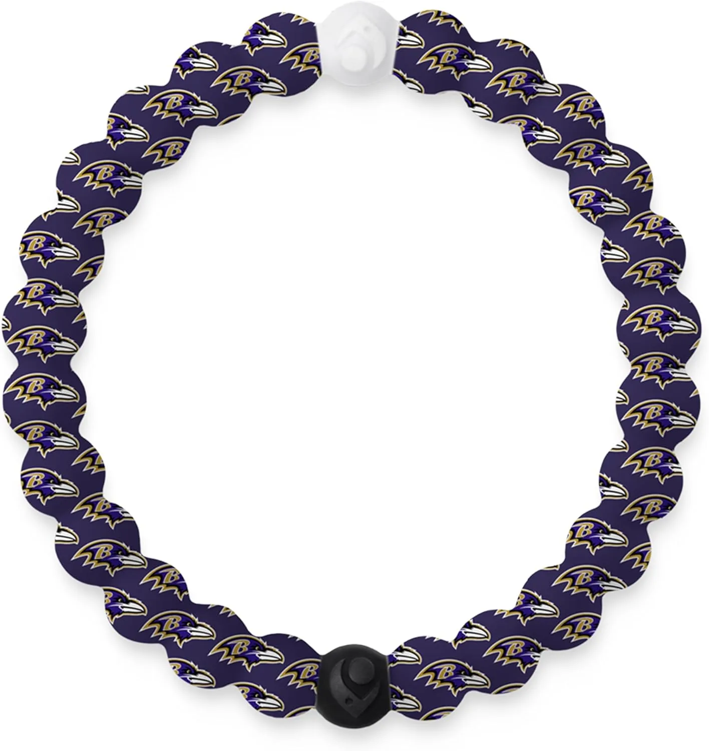 Lokai NFL Football Collection Beaded Bracelets for Men & Women - Silicone Jewelry Fashion Bracelet Slides-On for Comfortable Fit