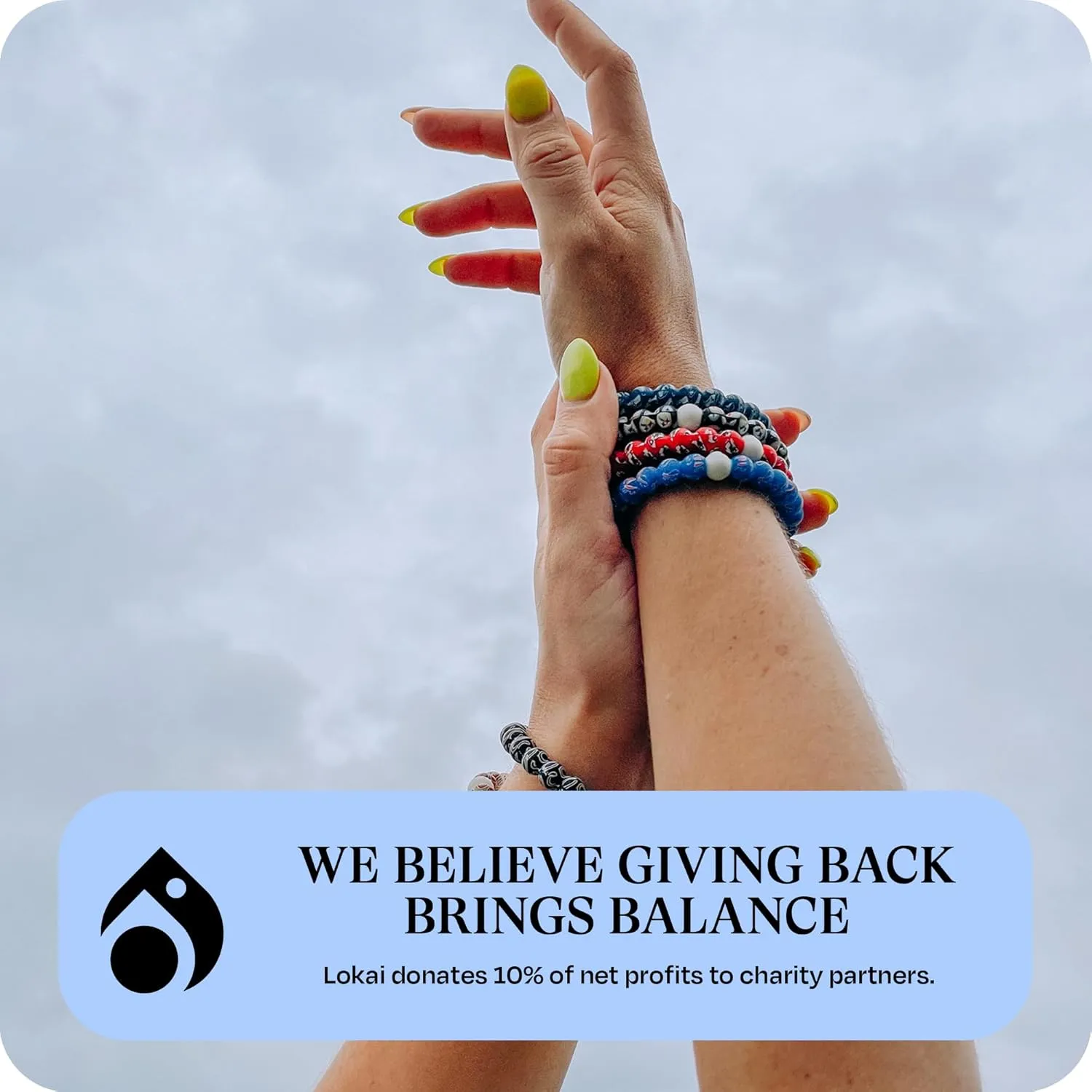 Lokai NFL Football Collection Beaded Bracelets for Men & Women - Silicone Jewelry Fashion Bracelet Slides-On for Comfortable Fit
