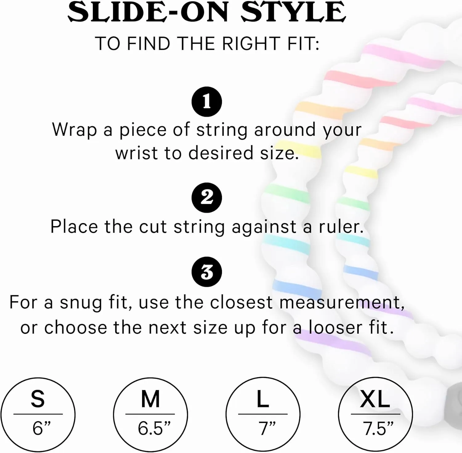 Lokai Silicone Beaded Bracelet, Pride Collection - Silicone Jewelry Fashion Bracelet Slides-On for Comfortable Fit for Men, Women & Kids