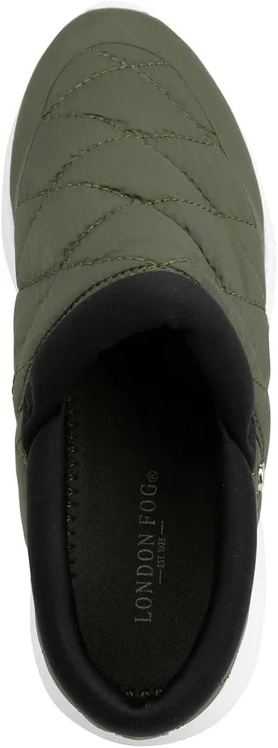 LONDON FOG Womens Kellie Slip-on Loafer Fashion Sneaker Comfort Casual Shoes