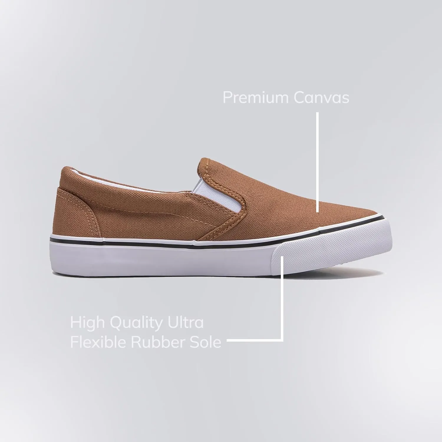 Low-Top Slip Ons Women's Fashion Sneakers Casual Canvas Sneakers for Women Comfortable Flats Breathable Padded Insole Slip on Sneakers Women Low Slip on Shoes