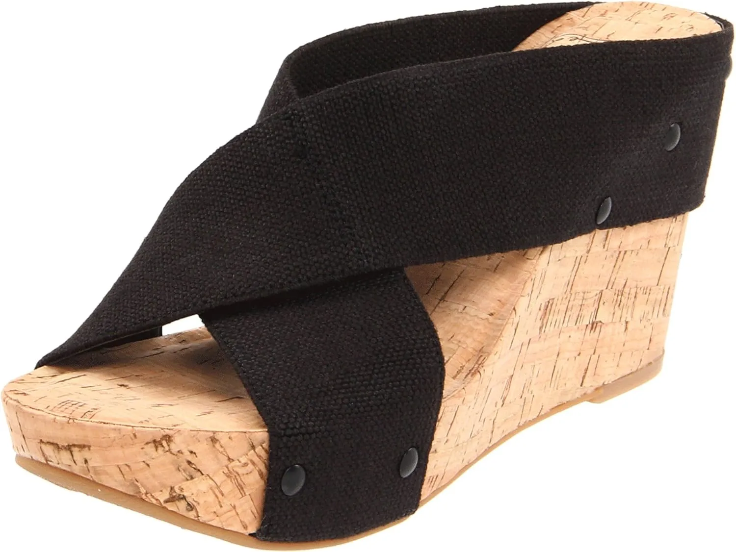 Lucky Brand Women's MILLER2, Black Linels, 8.5 M US