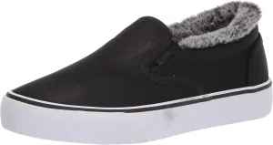 Lugz Women's Clipper LX Faux Fur Classic Slip-on Sneaker