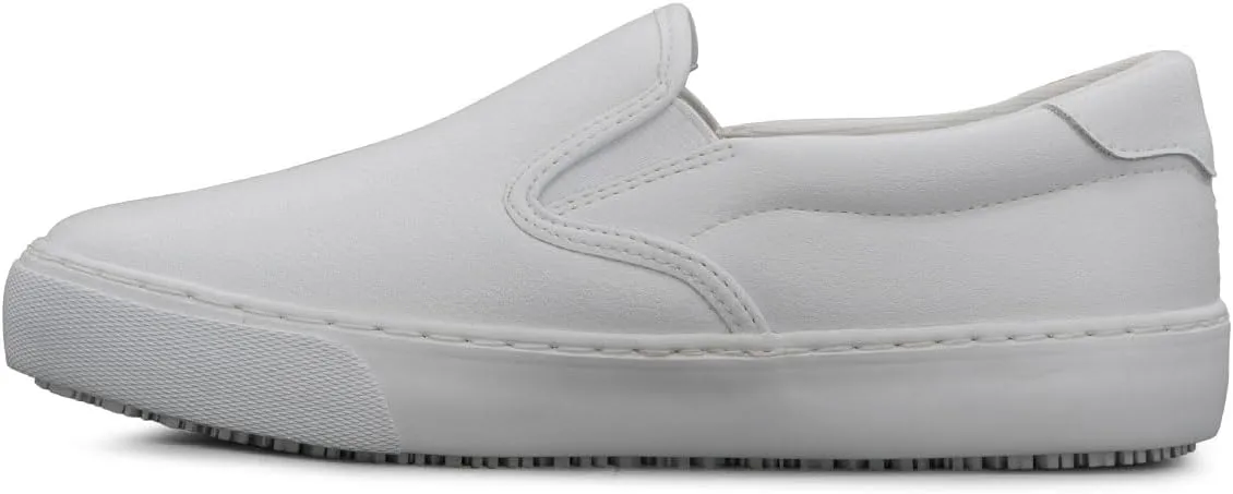 Lugz Women's Clipper Slip-Resistant Slip-on Work Sneaker Food Service Shoe