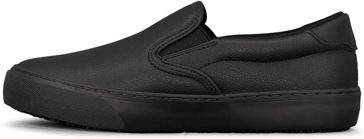Lugz Women's Clipper Slip-Resistant Slip-on Work Sneaker Food Service Shoe