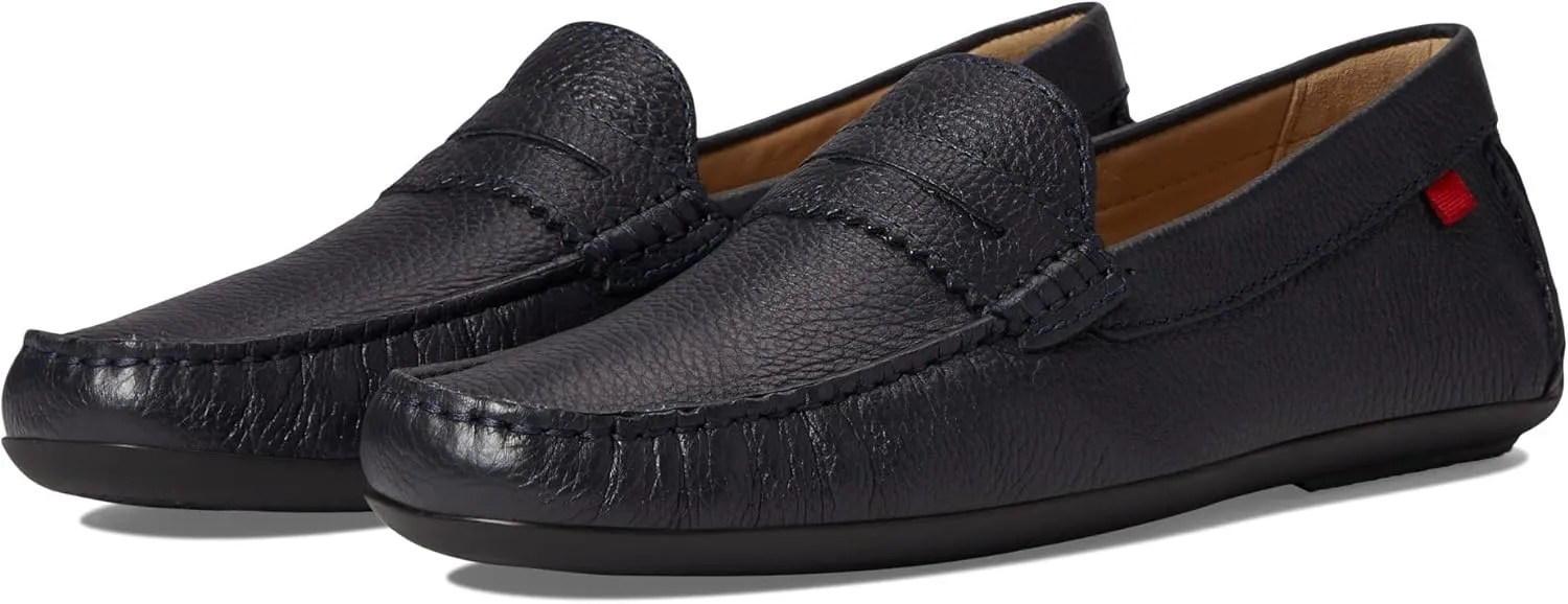 MARC JOSEPH NEW YORK Men's Leather Made in Brazil Union Street 2.0 Penny Driving Loafer