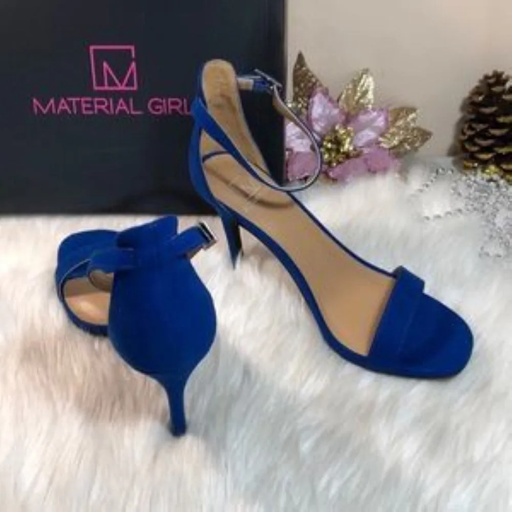 Material Girl Open Toe Dress Sandals 7.5M
