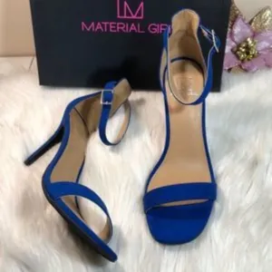 Material Girl Open Toe Dress Sandals 7.5M