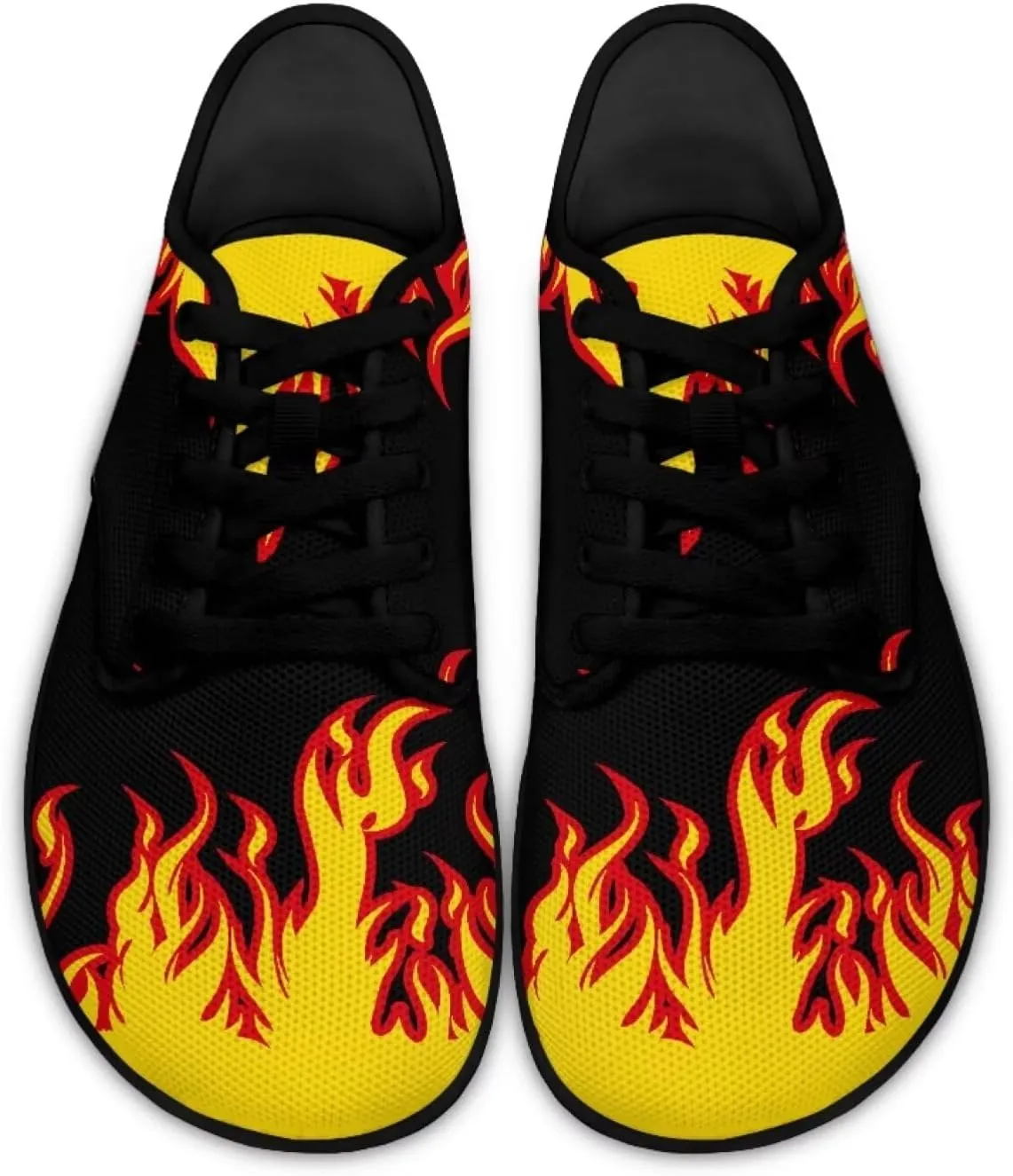 Men Minimalist Walking Shoes Wide Toe Barefoot Shoes Zero Drop Casual Sneakers Breathable Slip On Tennis Shoe