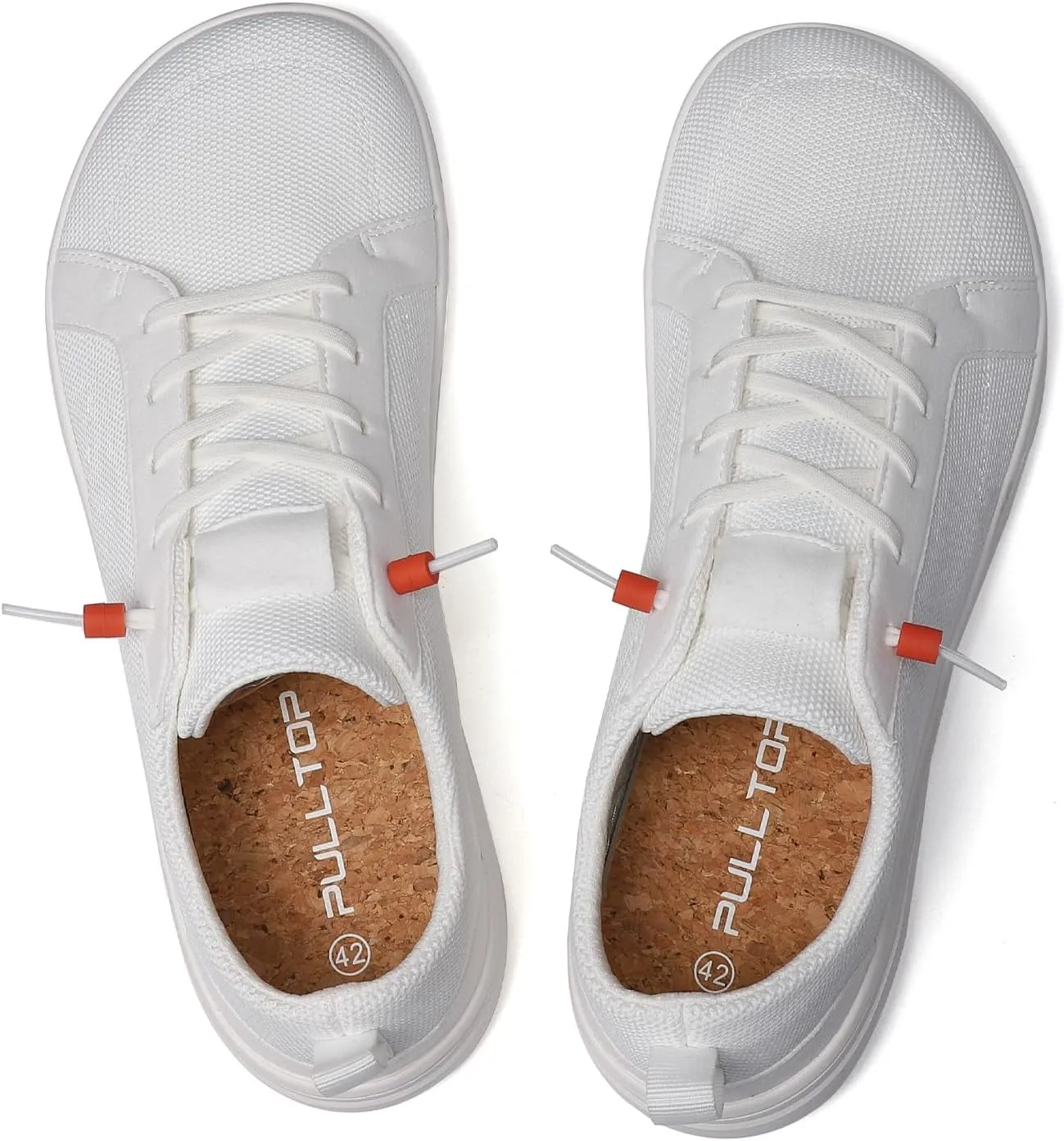 Men's Barefoot Wide Toe Box Shoes - Minimalist Barefoot Shoes with Zero Drop Sole Extra Wide Slip on Walking Shoes for Men