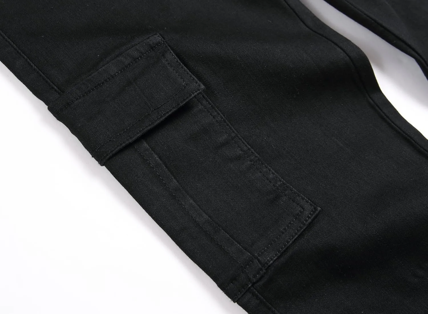 Men's Casual Stylish Straight Slim Fit Jeans Young Hiphop Skinny Denim Pants