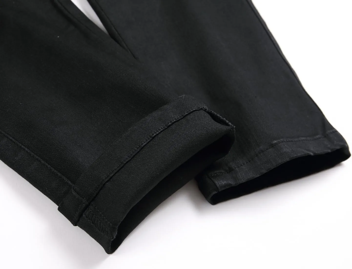 Men's Casual Stylish Straight Slim Fit Jeans Young Hiphop Skinny Denim Pants